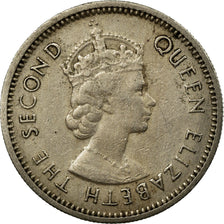 Coin, EAST AFRICA, Elizabeth II, 50 Cents, 1963, EF(40-45), Copper-nickel, KM:36