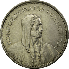 Coin, Switzerland, 5 Francs, 1968, Bern, EF(40-45), Copper-nickel, KM:40a.1