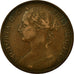 Coin, Great Britain, Victoria, Penny, 1887, EF(40-45), Bronze, KM:755