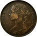 Coin, Great Britain, Victoria, Penny, 1883, EF(40-45), Bronze, KM:755
