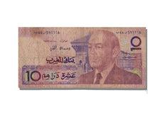 Morocco, 10 Dirhams, 1987, KM #63a, VF(30-35)