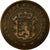 Munten, Luxemburg, William III, 5 Centimes, 1855, Paris, ZF, Bronze, KM:22.2