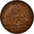 Moneda, Bélgica, Albert I, 2 Centimes, 1912, MBC, Cobre, KM:64
