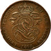 Coin, Belgium, Leopold I, 2 Centimes, 1863, EF(40-45), Copper, KM:4.2