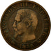 Coin, France, Napoleon III, Napoléon III, 10 Centimes, 1856, Lille, VF(30-35)