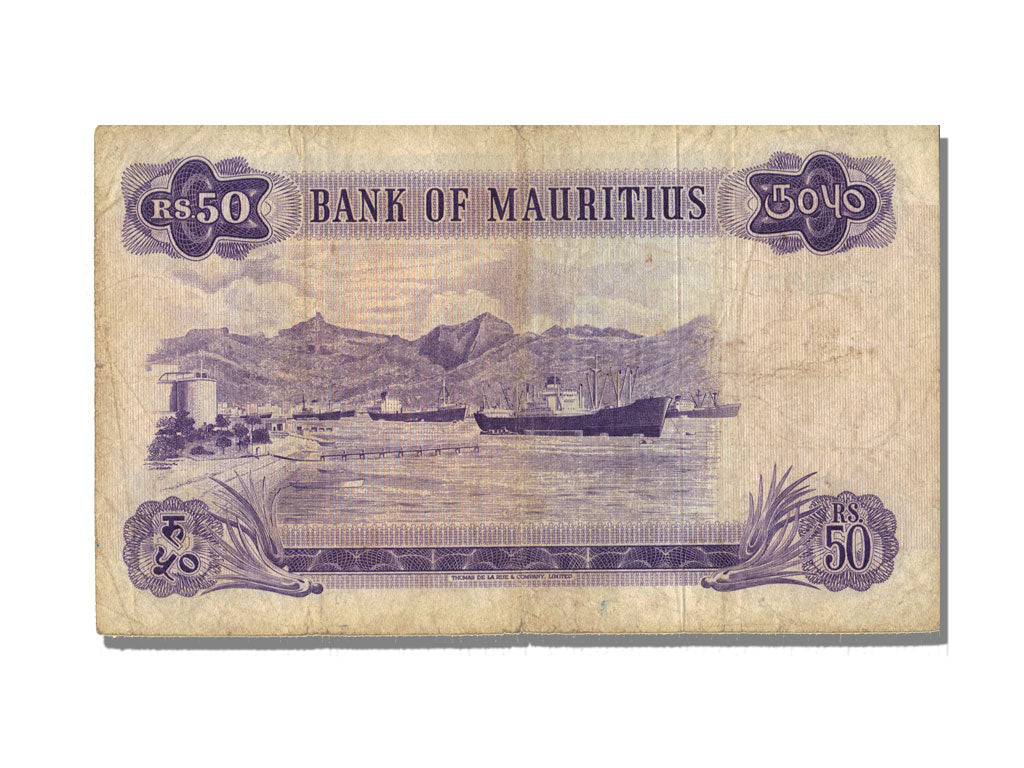 Ile Maurice, 50 Rupees Elisabeth II