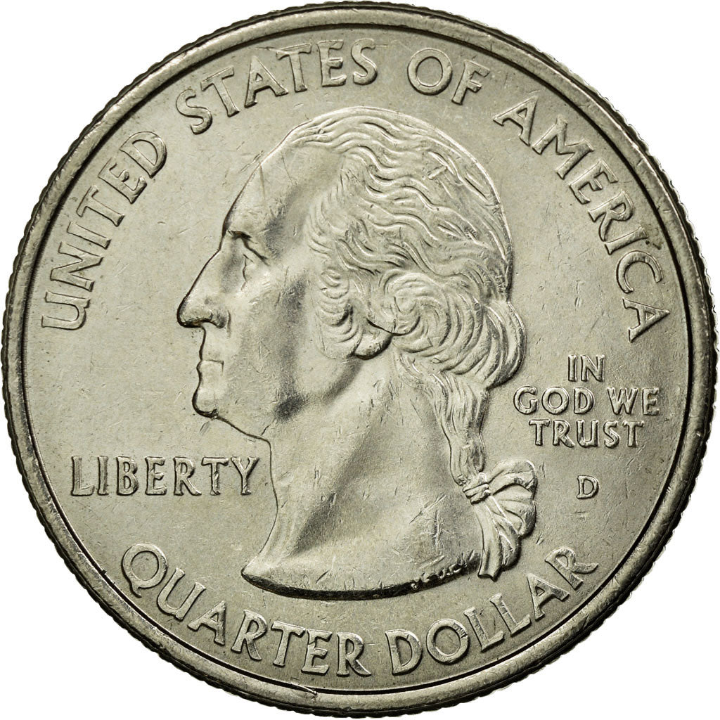 Moneta, Stati Uniti, Quarter, 2000, U.S. Mint, Denver, BB, Rame ricoperto in