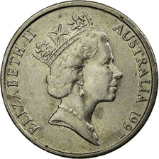 Moneta, Australia, Elizabeth II, 5 Cents, 1997, BB, Rame-nichel, KM:80