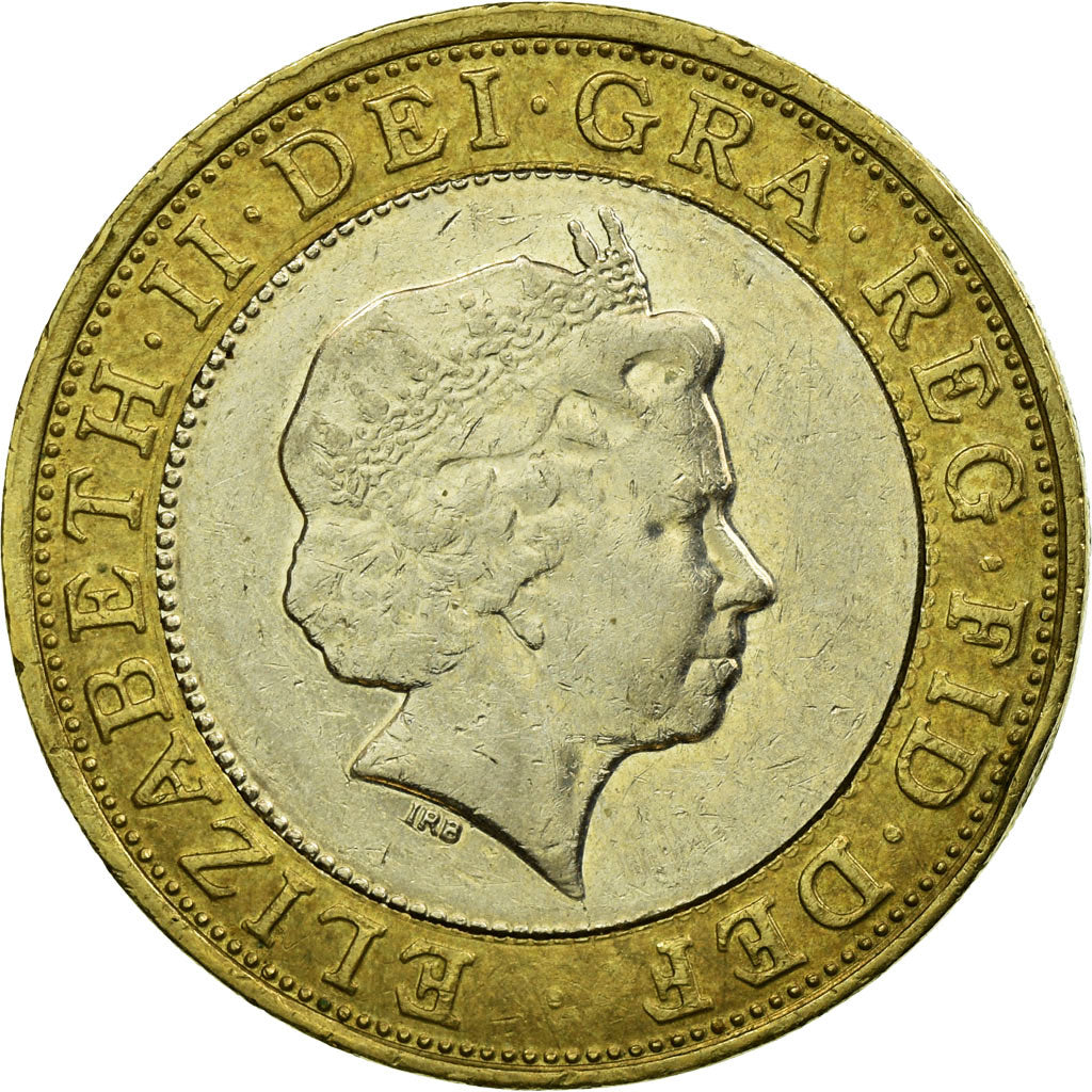 Coin, Great Britain, Elizabeth II, 2 Pounds, 2008, EF(40-45), Bi-Metallic