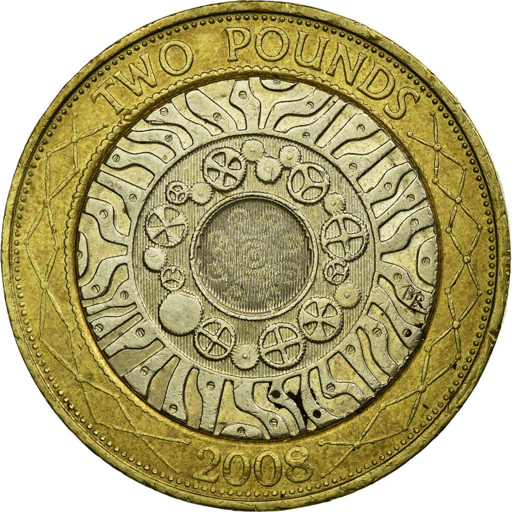 Coin, Great Britain, Elizabeth II, 2 Pounds, 2008, EF(40-45), Bi-Metallic