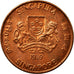 Coin, Singapore, Cent, 1989, British Royal Mint, MS(63), Bronze, KM:49