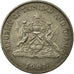 Coin, TRINIDAD & TOBAGO, 25 Cents, 1981, Franklin Mint, EF(40-45)