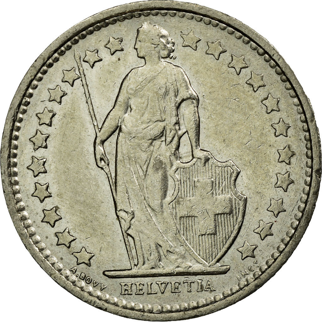 Münze, Schweiz, 1/2 Franc, 1976, Bern, SS, Copper-nickel, KM:23a.1