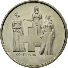 Coin, Switzerland, 5 Francs, 1974, Bern, EF(40-45), Copper-nickel, KM:52