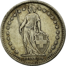 Coin, Switzerland, 2 Francs, 1914, Bern, VF(30-35), Silver, KM:21
