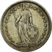 Coin, Switzerland, 2 Francs, 1914, Bern, VF(30-35), Silver, KM:21