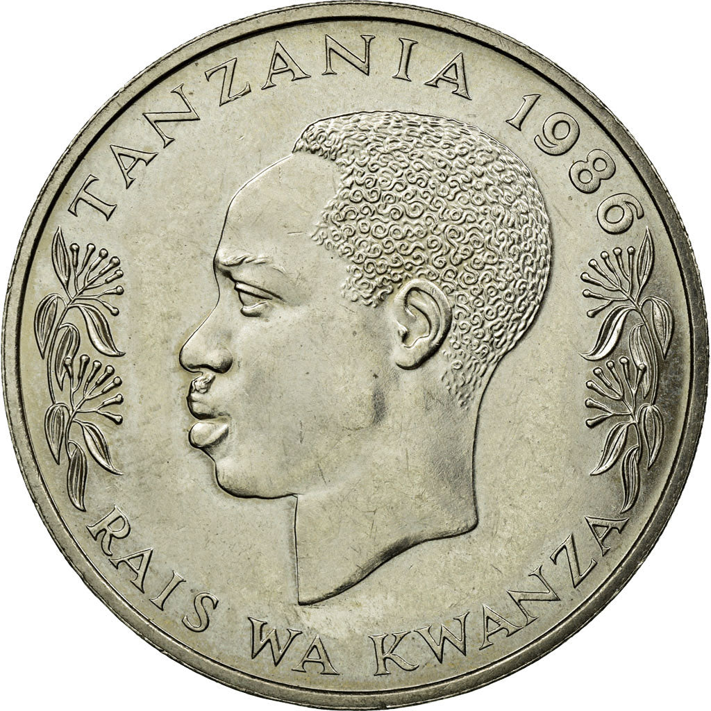 Coin, Tanzania, 100 Shilingi, 1986, EF(40-45), Copper-nickel, KM:18