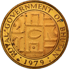 Coin, Bhutan, 5 Chetrums, 1979, EF(40-45), Bronze, KM:45