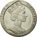 Coin, Gibraltar, Elizabeth II, Crown, 1993, EF(40-45), Copper-nickel, KM:144