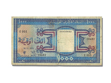 Mauritania, 1000 Ouguiya, 1974, KM #7a, 1974-11-28, EF(40-45), E003