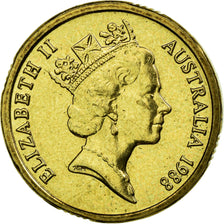 Coin, Australia, Elizabeth II, 2 Dollars, 1988, AU(55-58), Aluminum-Bronze