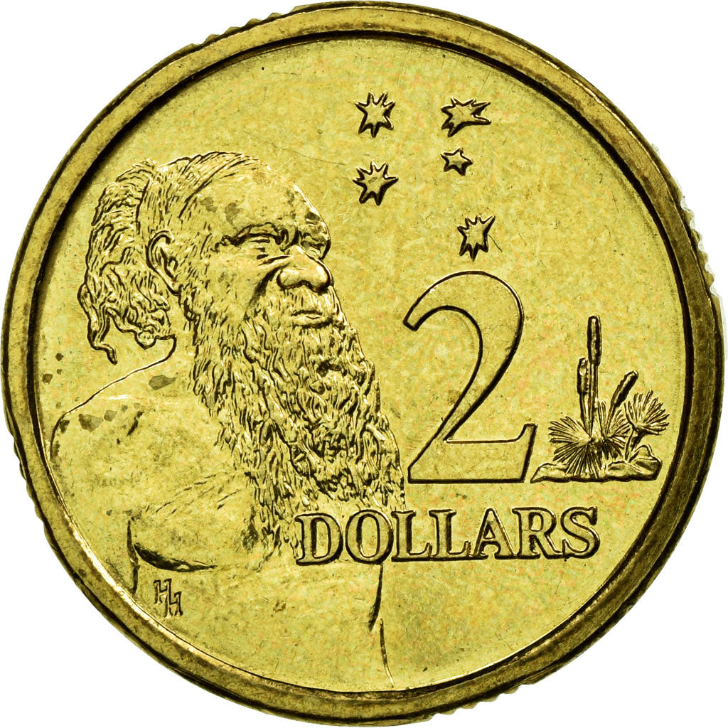 Coin, Australia, Elizabeth II, 2 Dollars, 1988, AU(55-58), Aluminum-Bronze