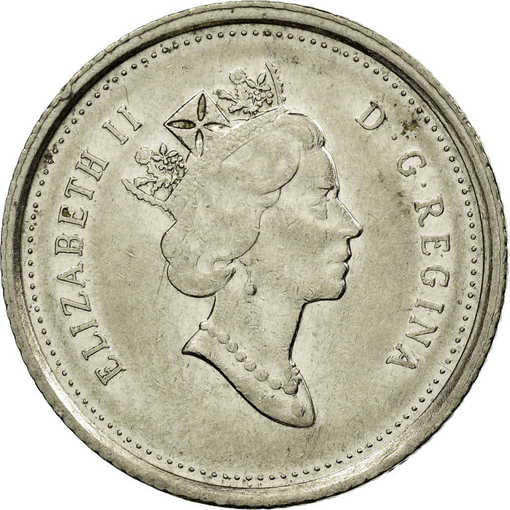 Monnaie, Canada, Elizabeth II, 10 Cents, 2000, Royal Canadian Mint, Ottawa, TTB