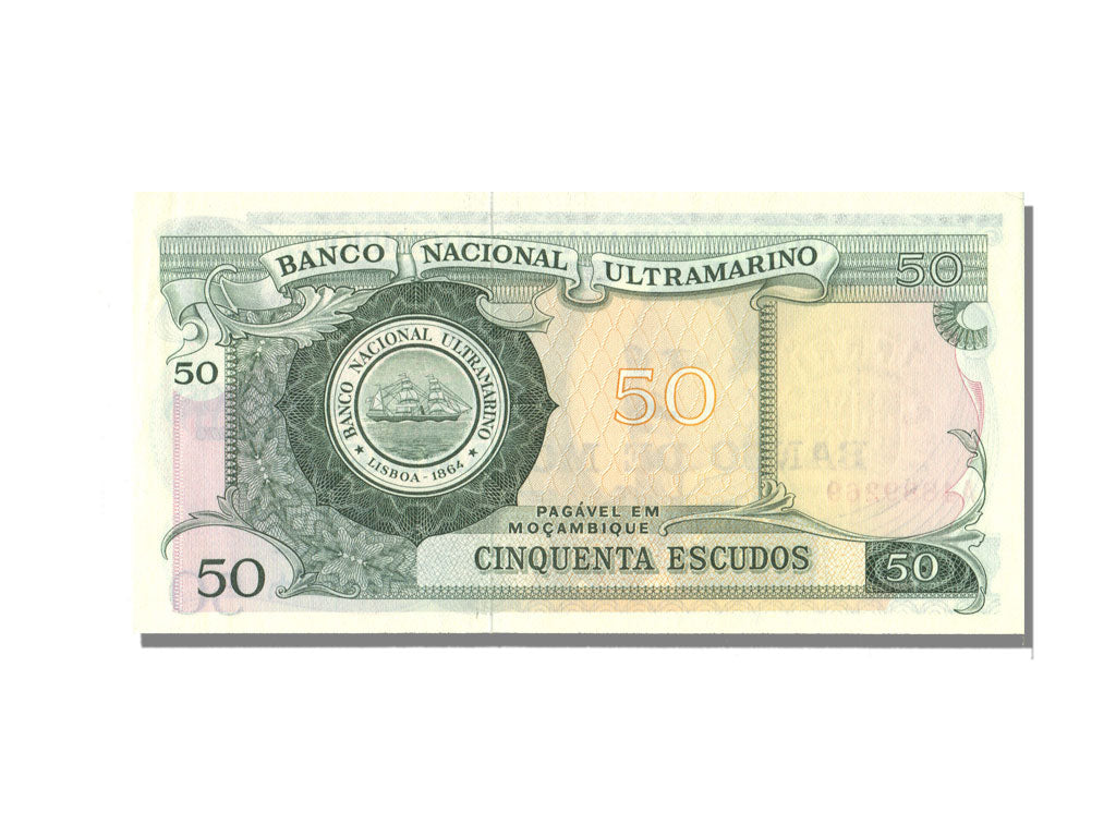 Mozambique, 50 Escudos, 1970, 1970-10-27, UNC(65-70)