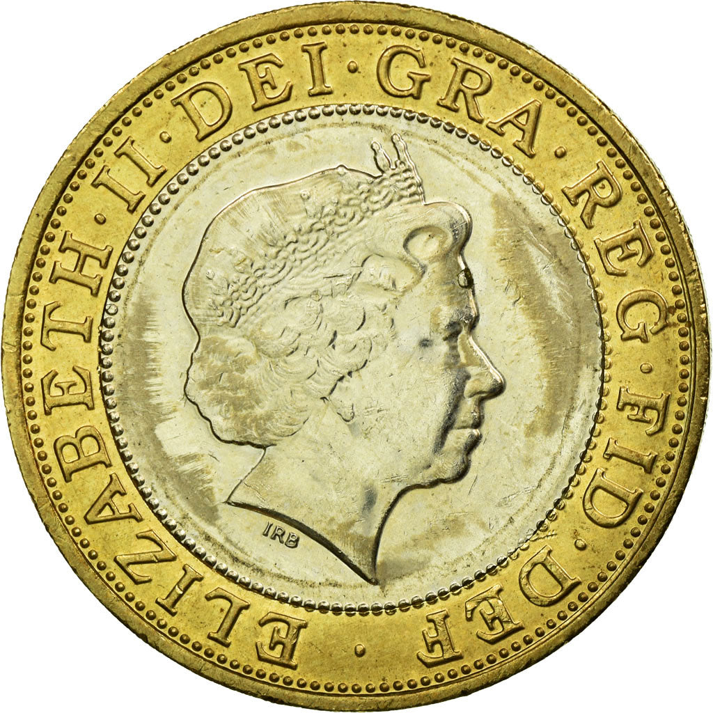 Coin, Great Britain, Elizabeth II, 2 Pounds, 2009, VF(30-35), Bi-Metallic