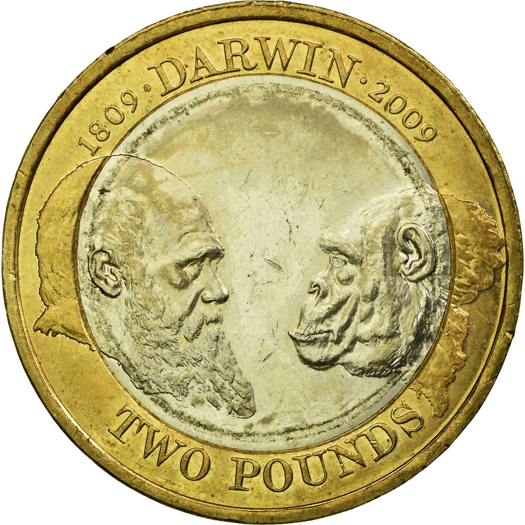 Coin, Great Britain, Elizabeth II, 2 Pounds, 2009, VF(30-35), Bi-Metallic