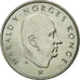 Coin, Norway, Harald V, 5 Kroner, 1995, EF(40-45), Copper-nickel, KM:456