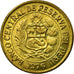 Monnaie, Pérou, Sol, 1976, Lima, TB+, Laiton, KM:266.1