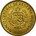 Coin, Peru, Sol, 1974, Lima, EF(40-45), Brass, KM:248
