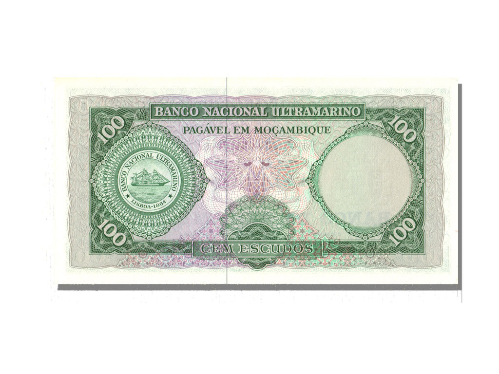 Mozambico, 100 Escudos, 1961, 1961-03-27, FDS