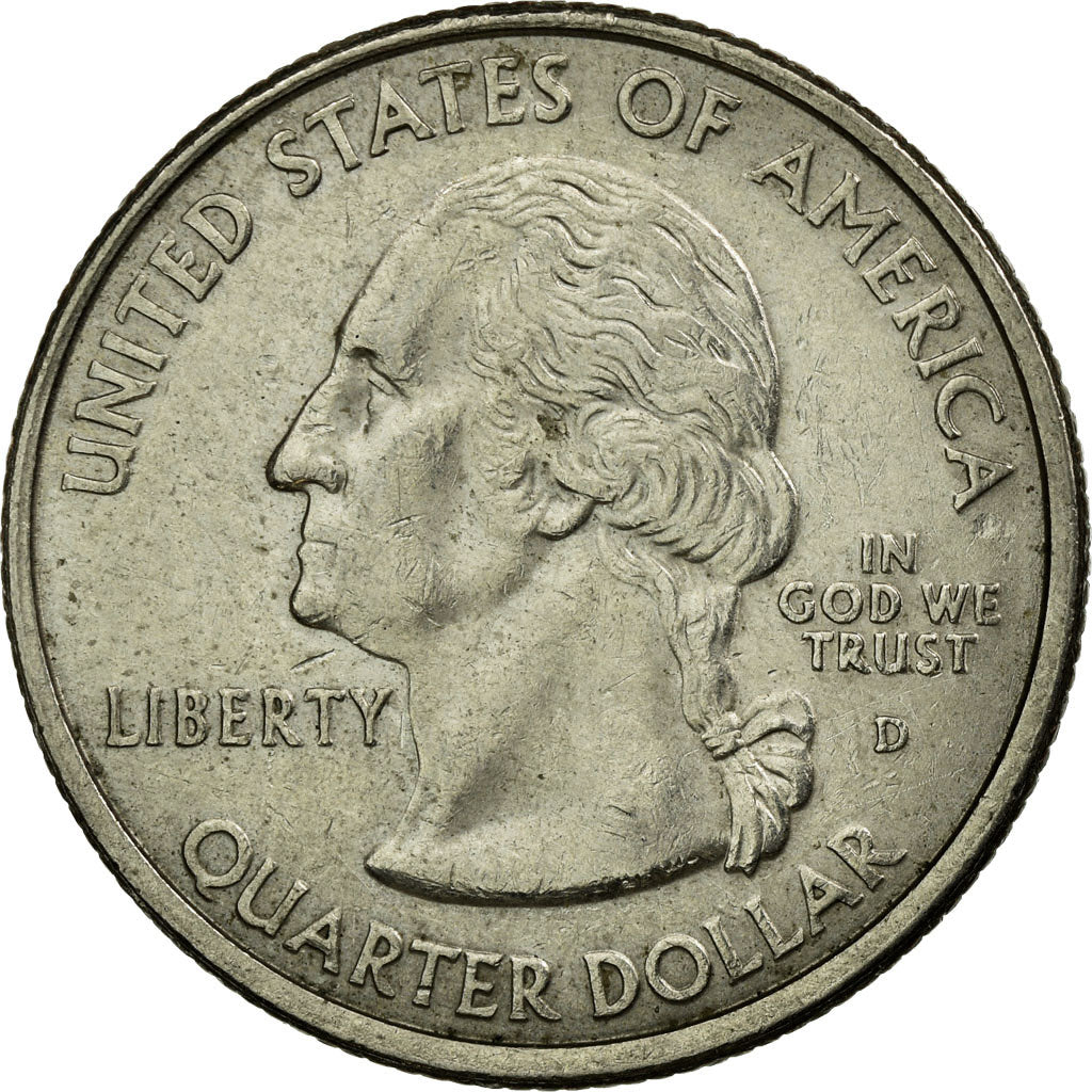 Munten, Verenigde Staten, Quarter, 2001, U.S. Mint, Denver, FR+, Copper-Nickel