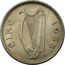 Moneda, REPÚBLICA DE IRLANDA, 3 Pence, 1966, MBC, Cobre - níquel, KM:12a