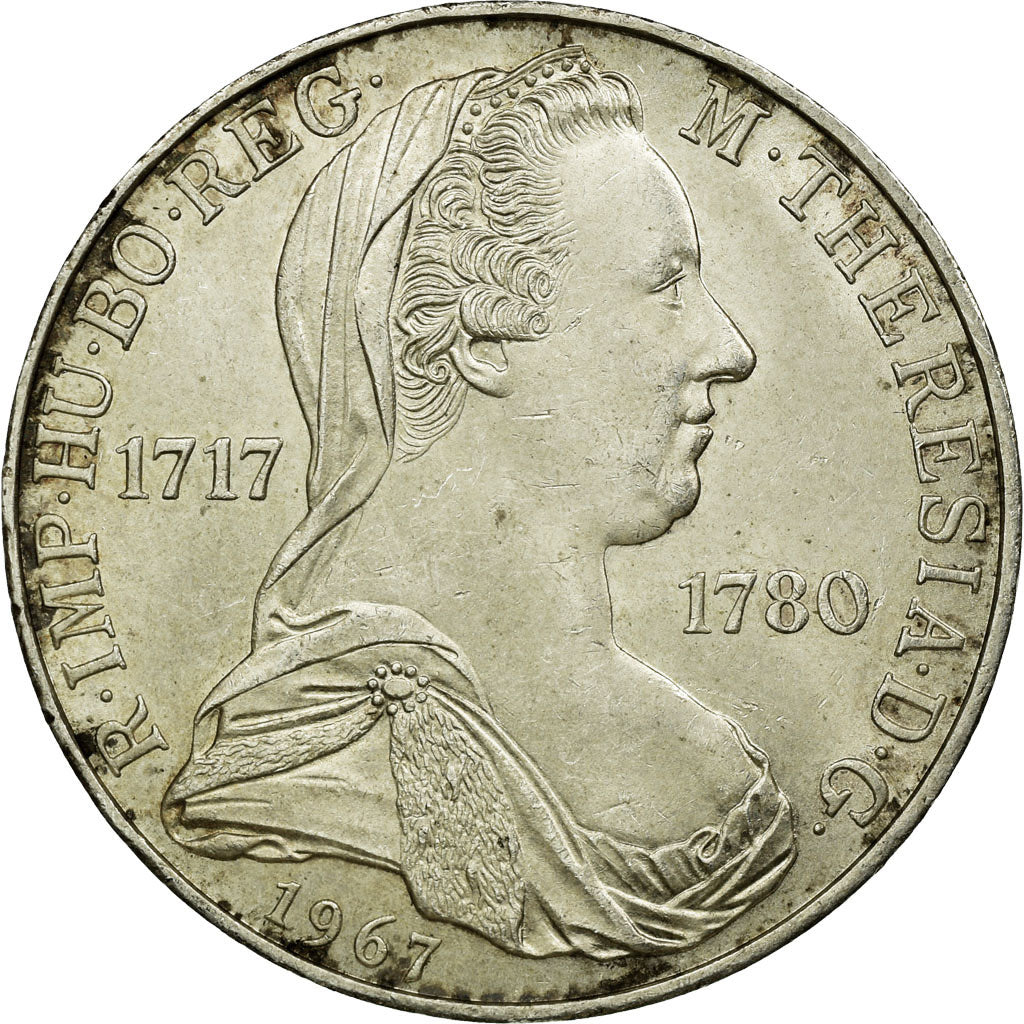 Coin, Austria, 25 Schilling, 1967, EF(40-45), Silver, KM:2901