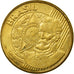 Moneta, Brasile, 25 Centavos, 2006, MB+, Acciaio placcato in bronzo, KM:650