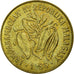 Coin, Madagascar, 10 Francs, 2 Ariary, 1986, Paris, EF(40-45), Aluminum-Bronze