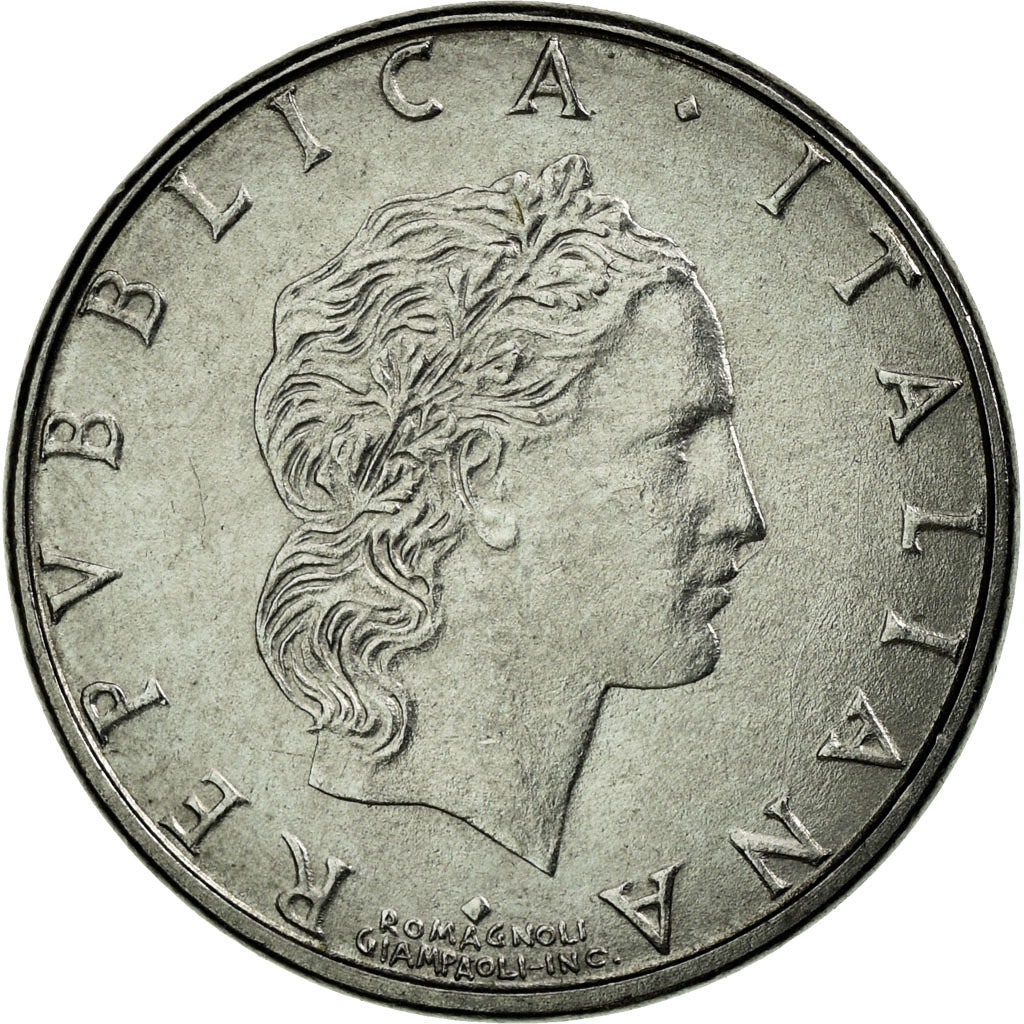Coin, Italy, 50 Lire, 1994, Rome, EF(40-45), Stainless Steel, KM:95.2