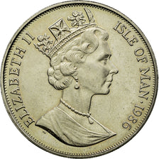 Monnaie, Isle of Man, Elizabeth II, Crown, 1986, Pobjoy Mint, TTB