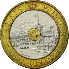 Coin, Monaco, Rainier III, 20 Francs, 1992, EF(40-45), Tri-Metallic, KM:165