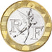 Coin, France, Génie, 10 Francs, 2001, Paris, BU, MS(65-70), Aluminum-Bronze