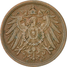 Coin, GERMANY - EMPIRE, Wilhelm II, 2 Pfennig, 1912, Muldenhütten, EF(40-45)