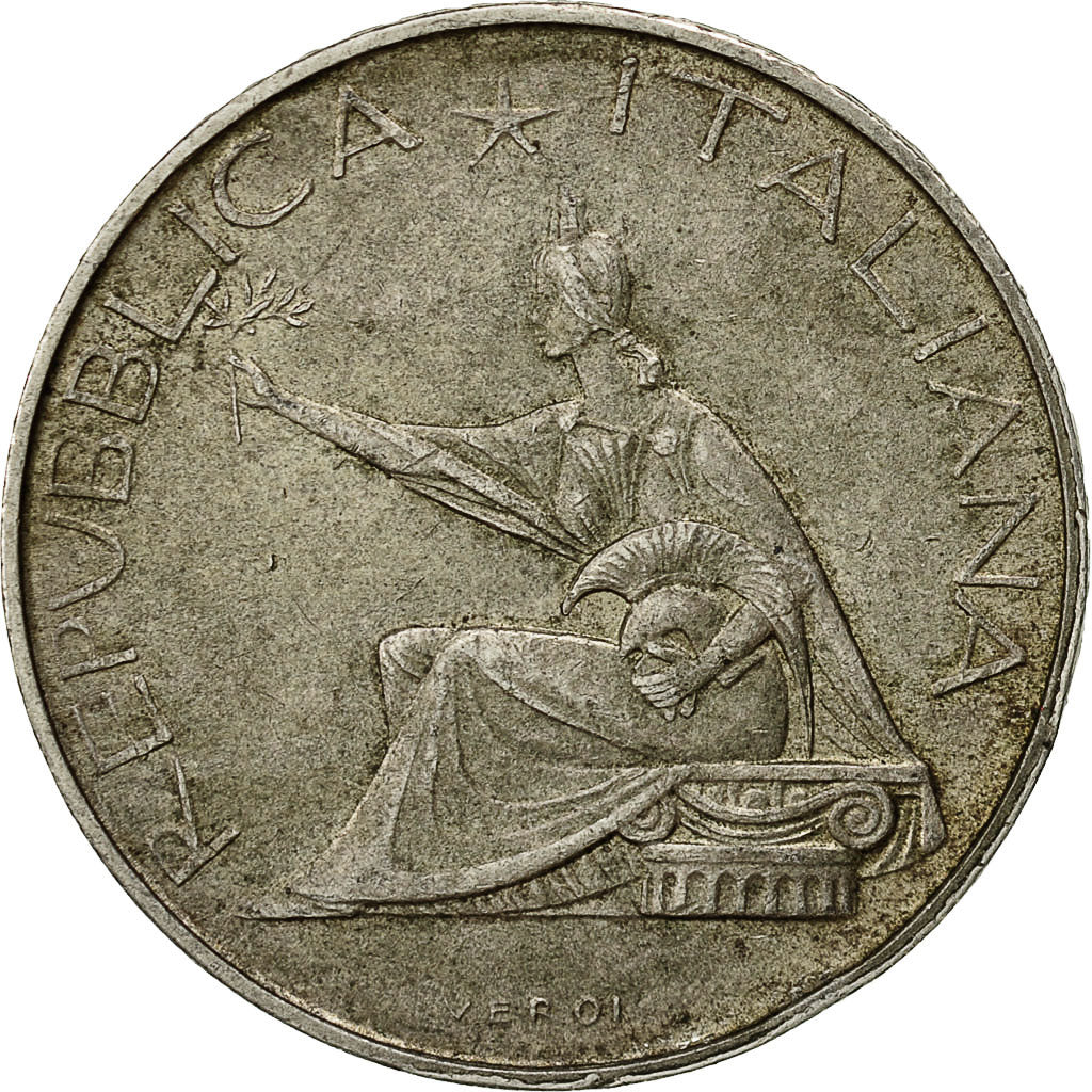 Coin, Italy, 500 Lire, 1961, Rome, EF(40-45), Silver, KM:99