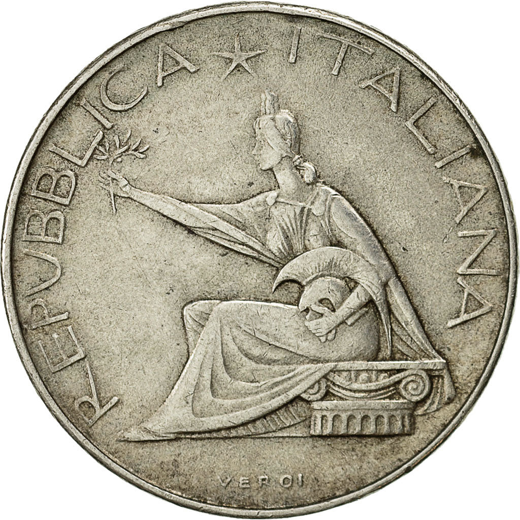 Coin, Italy, 500 Lire, 1961, Rome, VF(20-25), Silver, KM:99