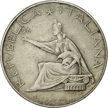 Coin, Italy, 500 Lire, 1961, Rome, VF(20-25), Silver, KM:99