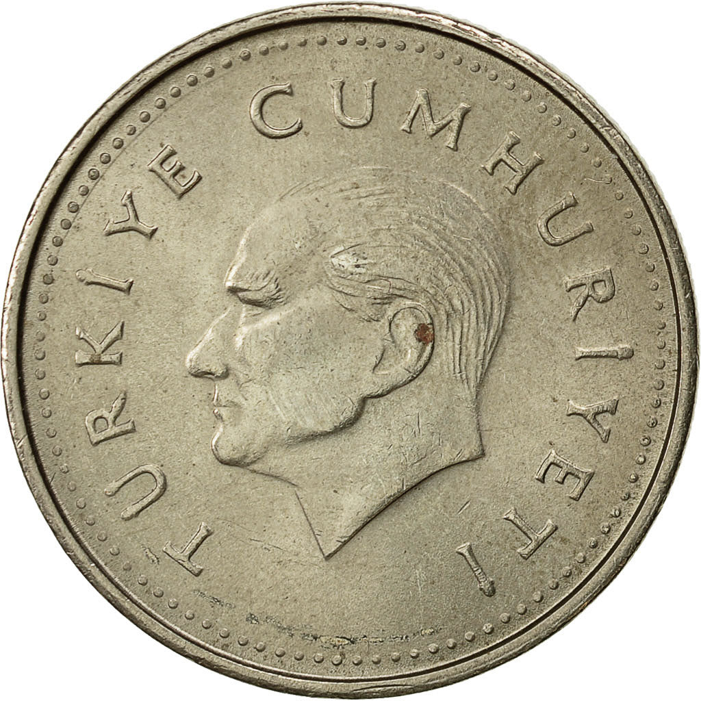 Monnaie, Turquie, 1000 Lira, 1990, TB, Nickel-brass, KM:997