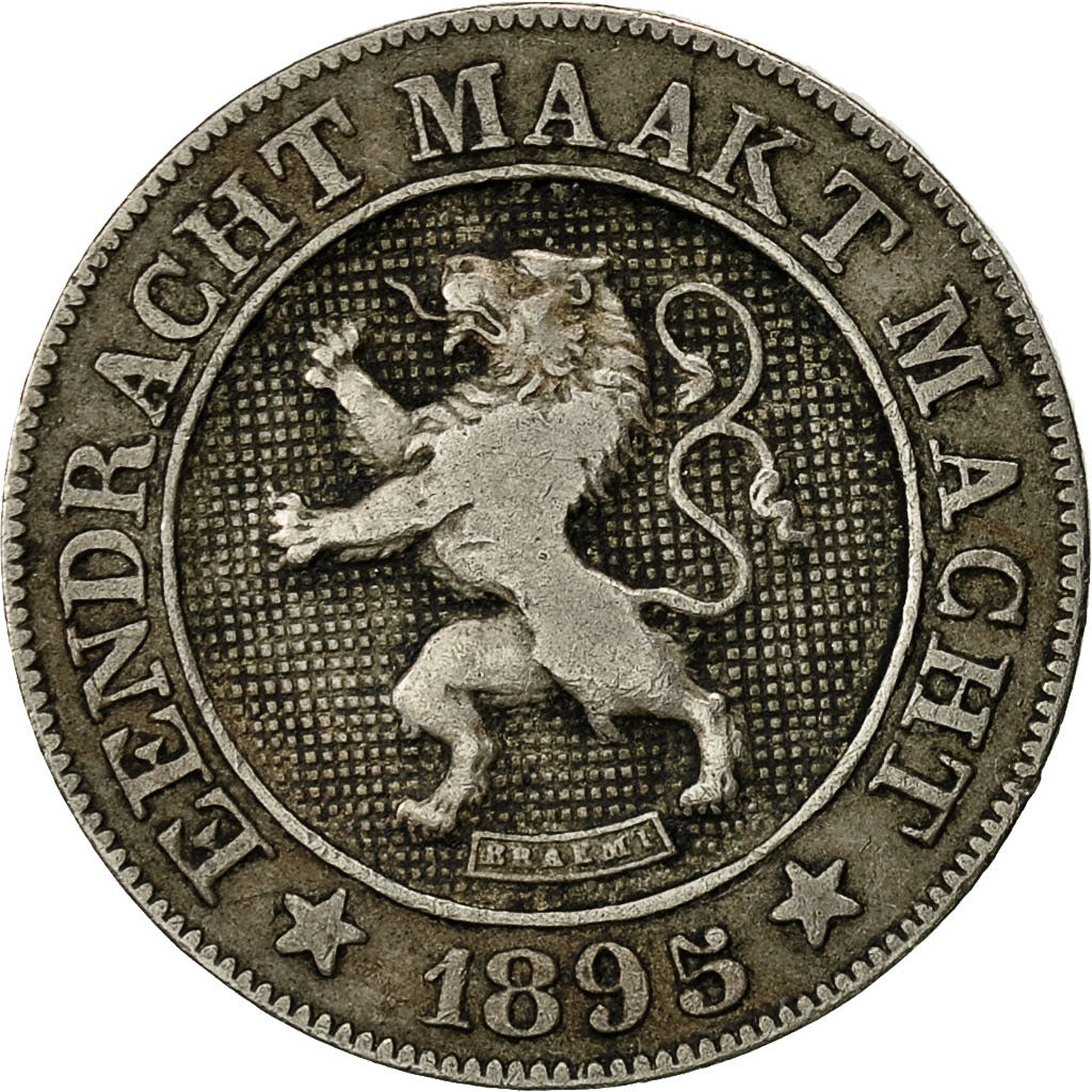 Monnaie, Belgique, Leopold II, 10 Centimes, 1895, TB+, Copper-nickel, KM:43