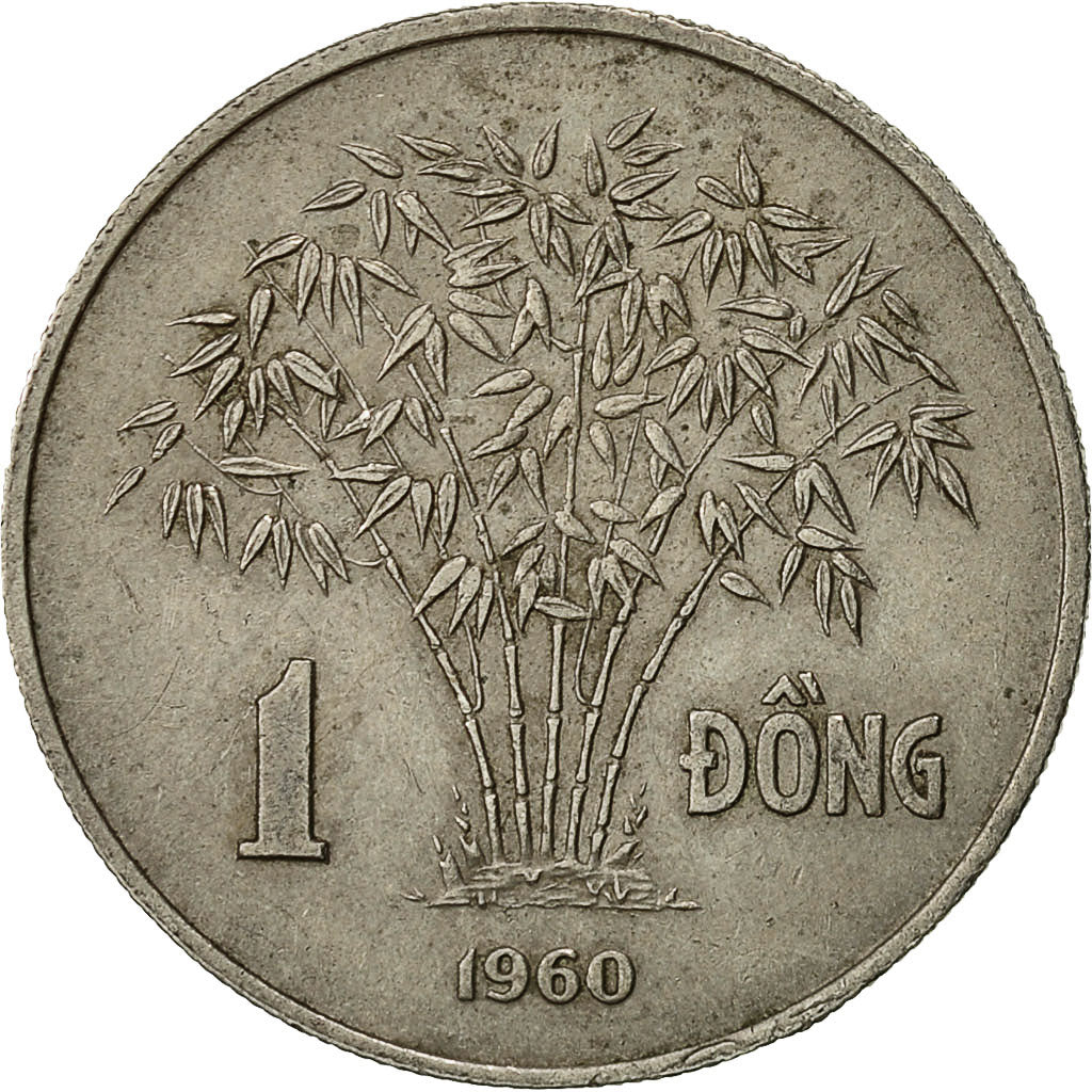 Coin, Vietnam, STATE OF SOUTH VIET NAM, Dong, 1960, Paris, VF(20-25)